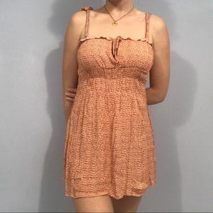 Patterned Mini Dress